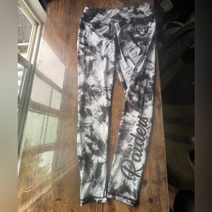 NFL Team Apparel Black and White Leggings